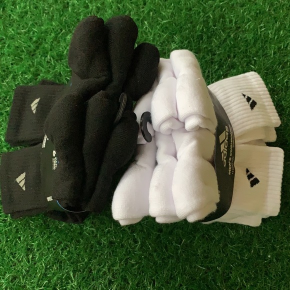 2 packs - 6 pairs sets Adidas  Cushioned Crew - Picture 5 of 10